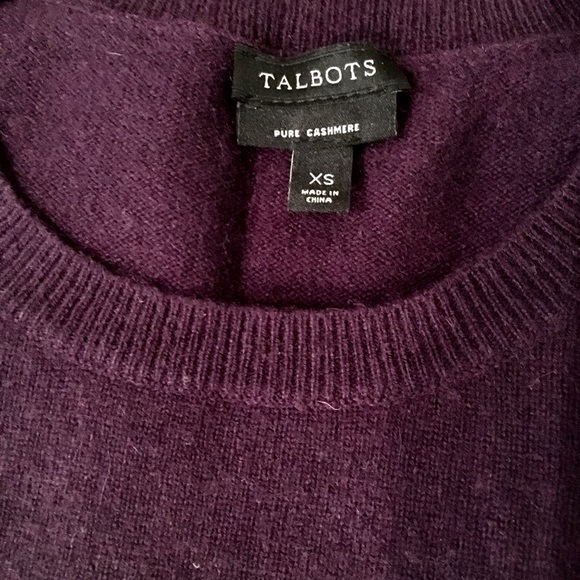 Talbots Sweaters - Talbots Cashmere Crew